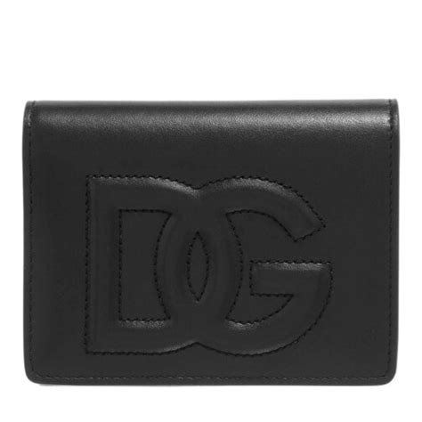 dolce gabbana damen doppel überschlag geldbörse schwarz|Dolce&Gabbana Online Store.